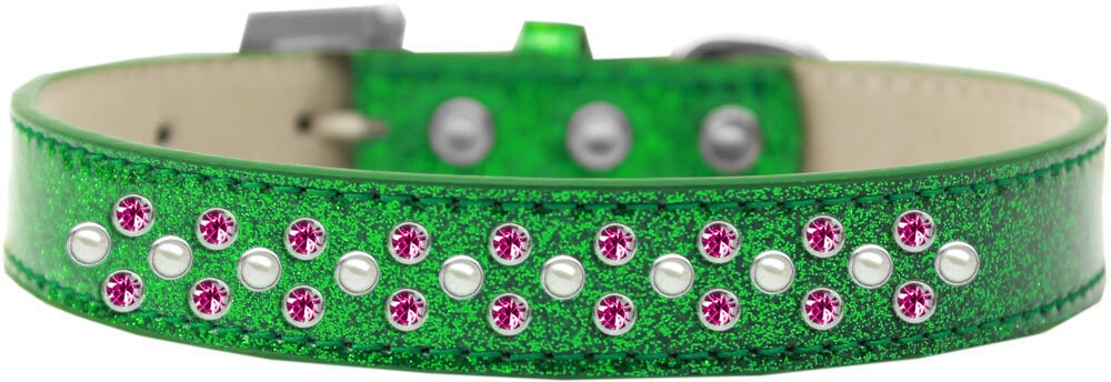 Elegant Pearl and Rhinestone Dog Collar - Sophistication and Style for Your Best Friend!