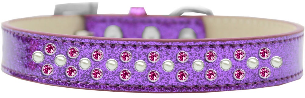 Elegant Pearl and Rhinestone Dog Collar - Sophistication and Style for Your Best Friend!
