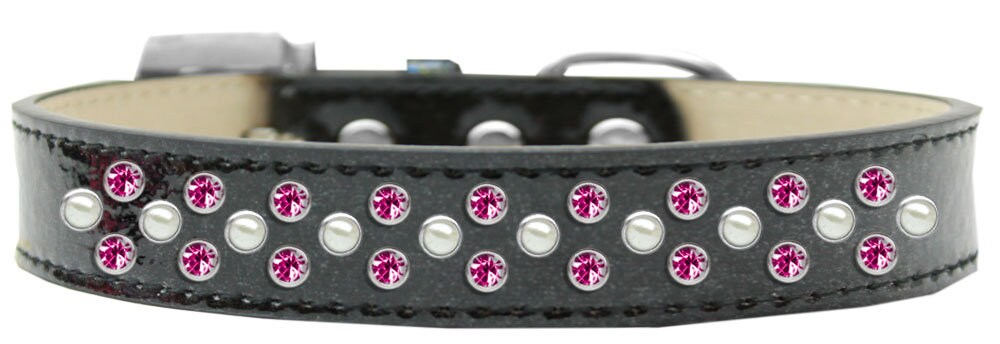 Elegant Pearl and Rhinestone Dog Collar - Sophistication and Style for Your Best Friend!