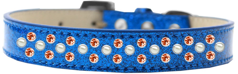 Fancy Crystal and Pearl Dog Collar - A Touch of Elegance for Your Best Friend!