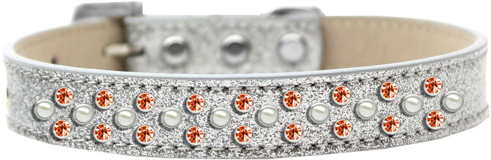 Fancy Crystal and Pearl Dog Collar - A Touch of Elegance for Your Best Friend!