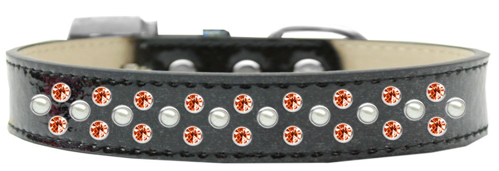 Fancy Crystal and Pearl Dog Collar - A Touch of Elegance for Your Best Friend!