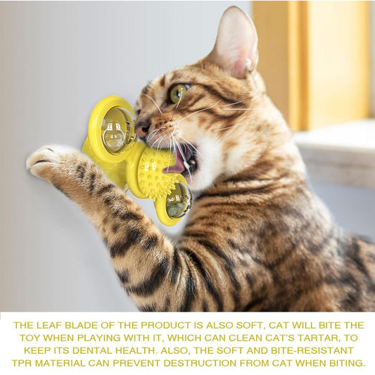 Cats Whirling LED Balls: Interactive Design Promotes Self Entertainment